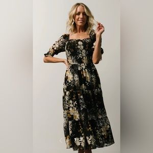 Baltic Born Jacquard Midi Dress | Size XL